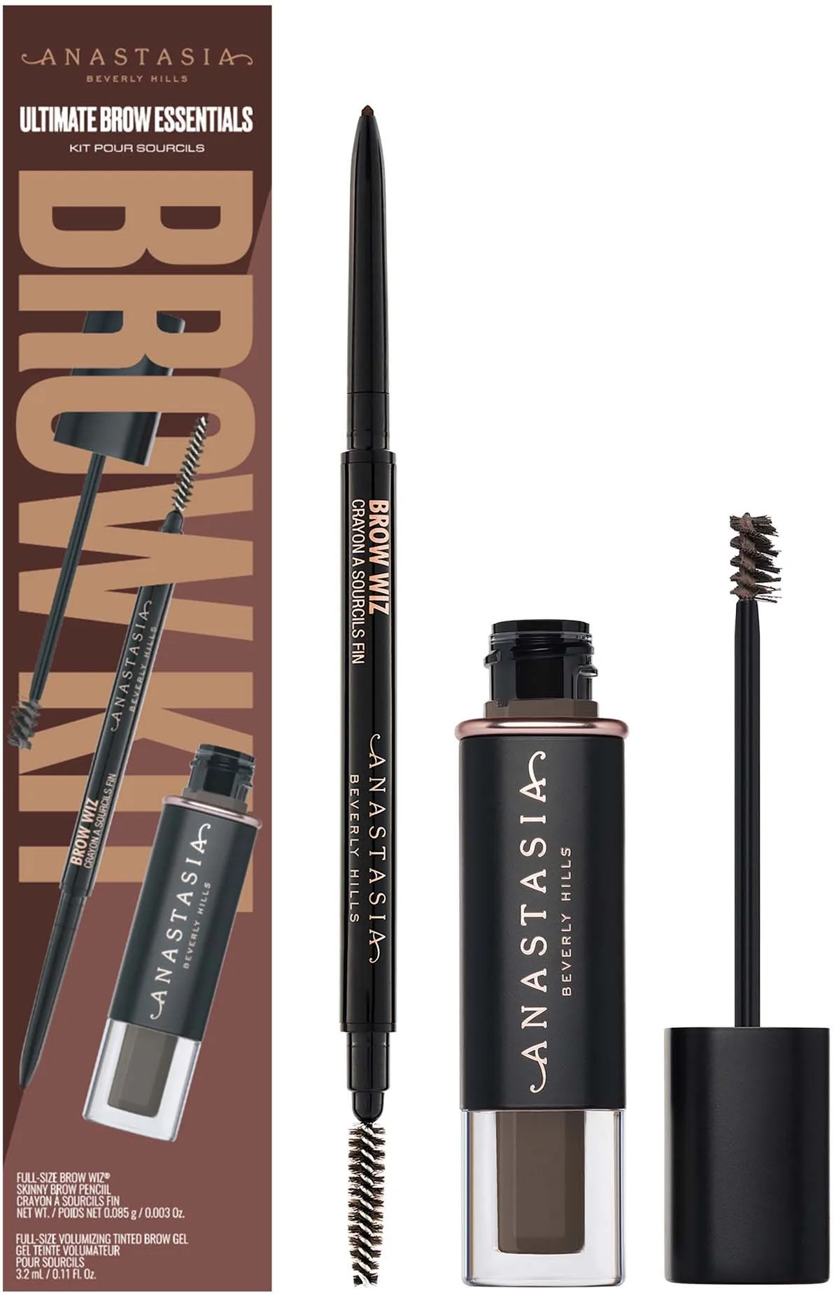 Anastasia Beverly Hills Ultimate Brow Essentials Kit Soft Brown