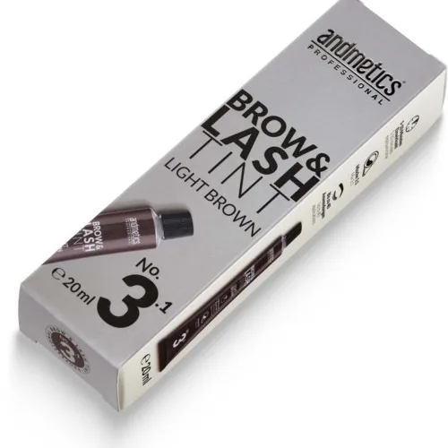 Andmetics Brow & Lash Tint light brown