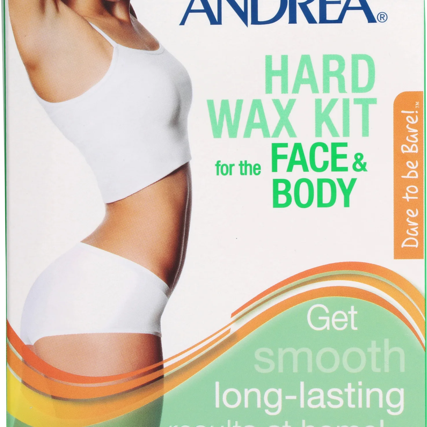 Andrea Brazilian Hard Wax Kit for Face & Body