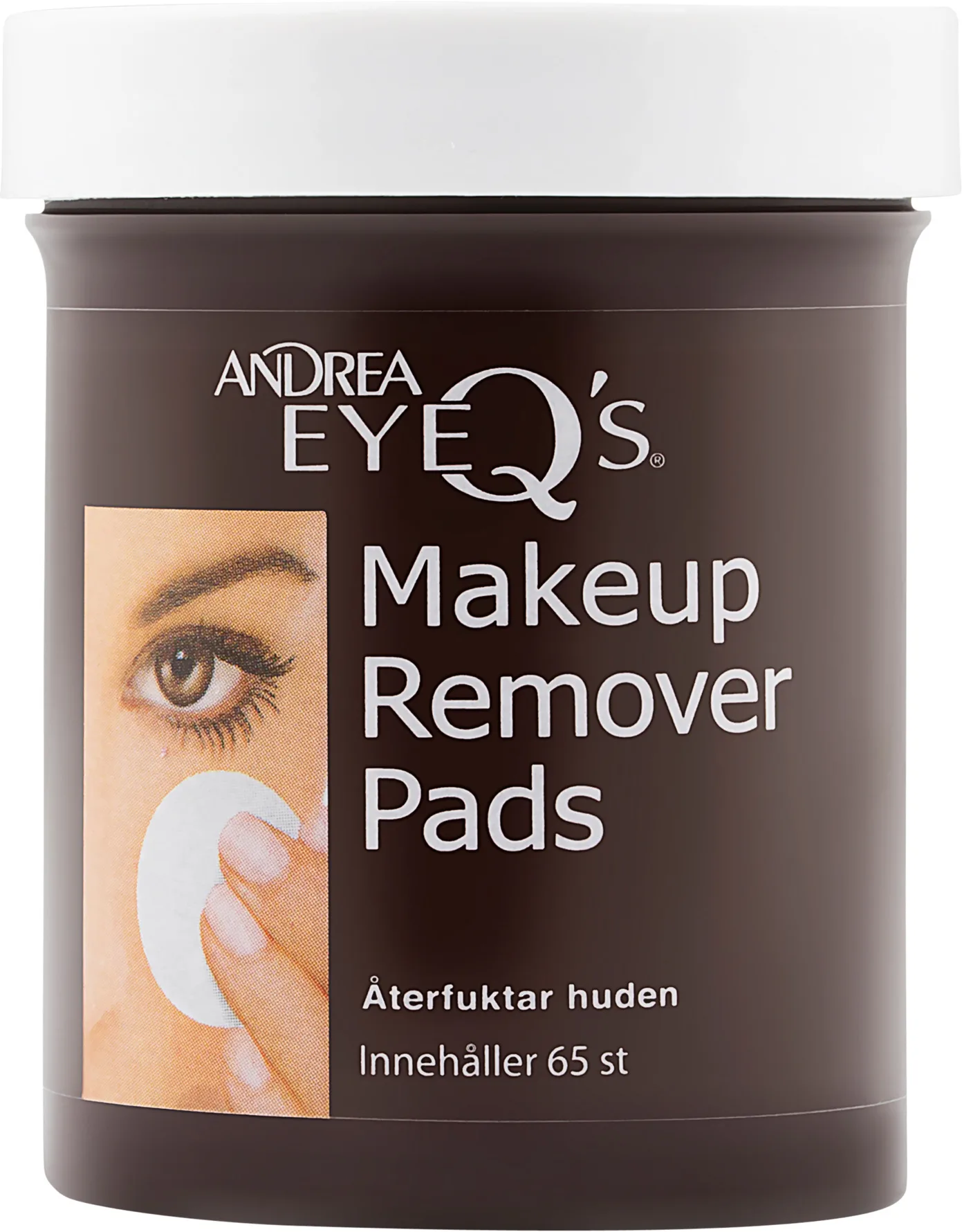 Andrea Eye Q's Moisturizing Eye MakeUp Remover Pads 65 st