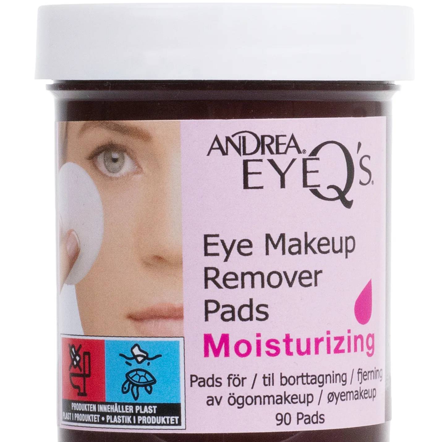 EyeQ's Eye Makeup Remover Pads Moisturizing