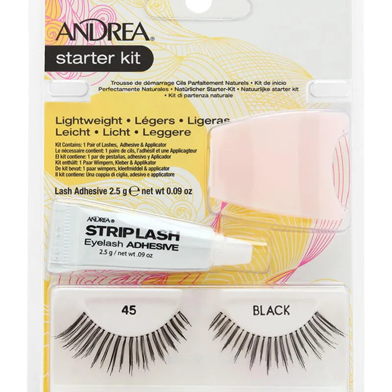 Andrea Starter Kit Lashes Black 45
