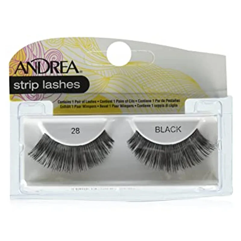 Andrea Strip Lashes Black 28