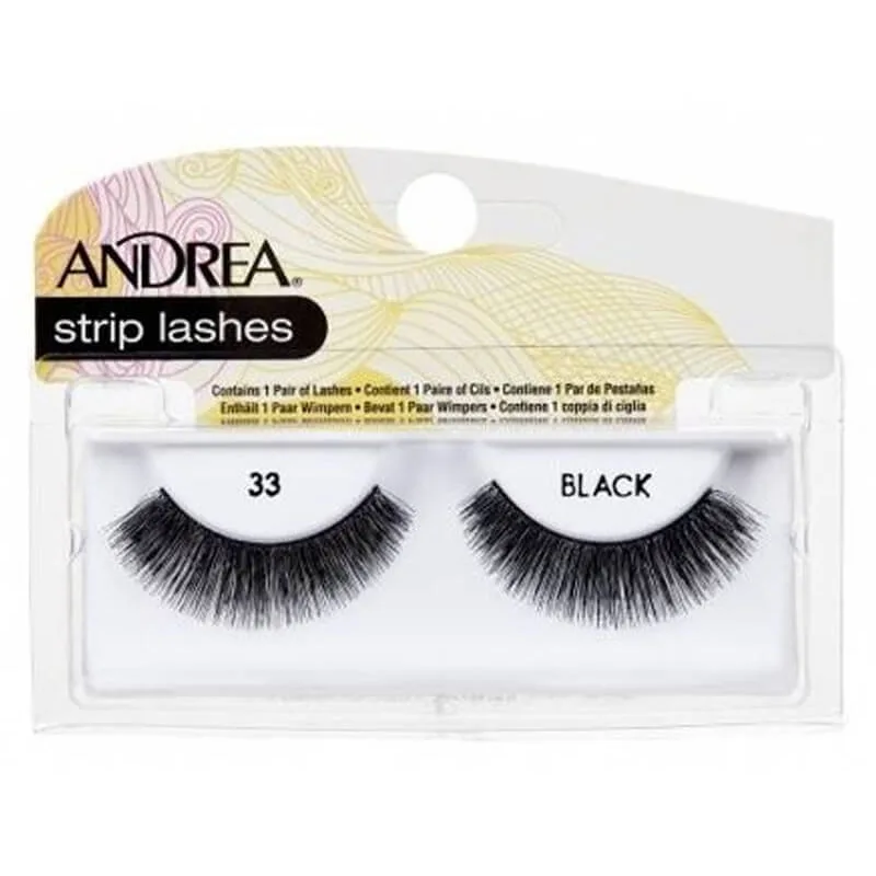 Andrea Strip Lashes Black 33