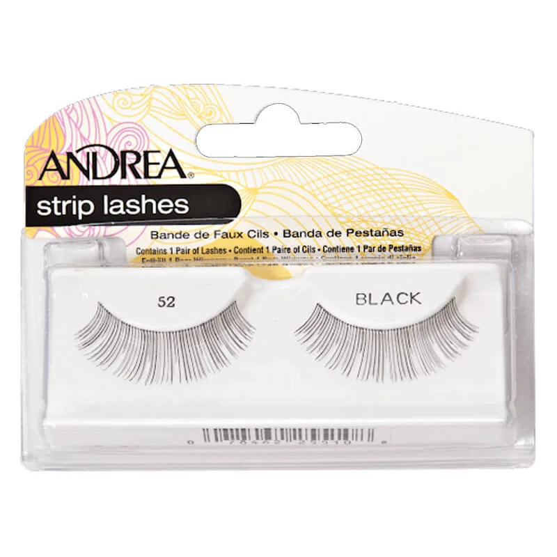 Andrea Strip Lashes Black 52
