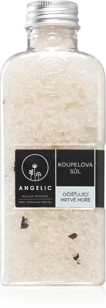 Angelic Bath Salt Cleansing Dead Sea Mineralsalt fra Det Døde Hav 210 g