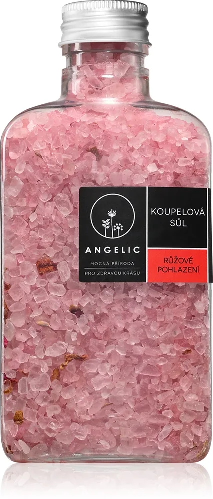 Angelic Bath Salt Růžové pohlazení Badsalt 260 g