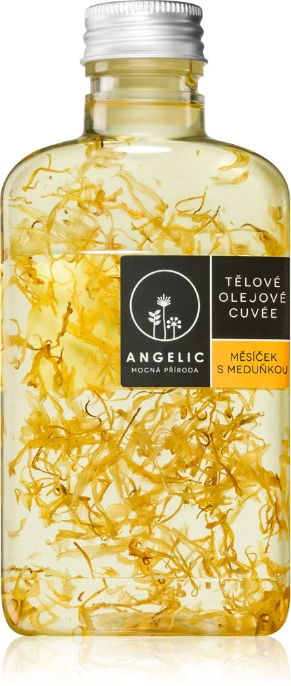 Angelic Cuvée Calendula & Lemon balm Kroppsolja för lyster och återfuktning 200 ml