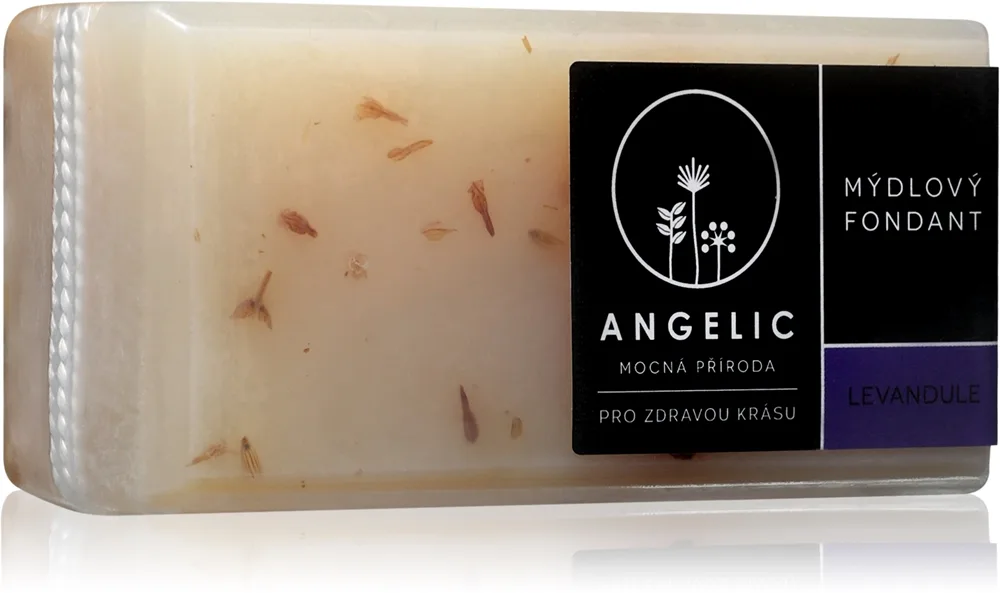 Angelic Soap fondant Levandule Extra mjuk naturlig tvål 200 g