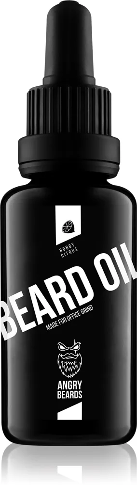 Angry Beards Bobby Citrus Beard Oil partaöljy 30 ml