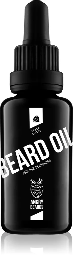 Angry Beards Bobby Citrus Beard Oil Skægolie 30 ml