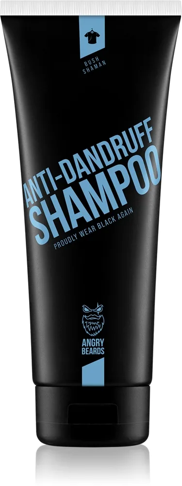 Angry Beards Bush Shaman Anti-Dandruff Shampoo shampoo hilsettä vastaan miehille 230 ml
