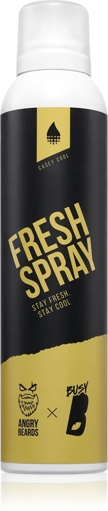 Angry Beards Fresh Spray Angry Beards & Busy B virkistävä suihke unisex 200 ml