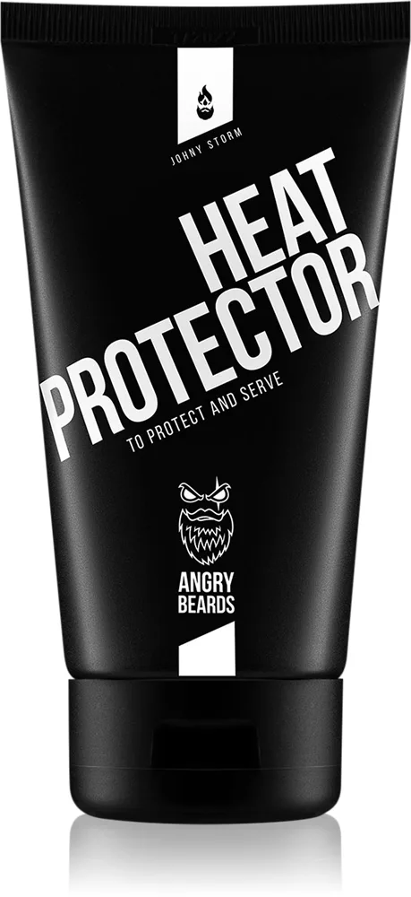 Angry Beards Heat Protector Johnny Storm skægbalsam Heat Protector 75 ml