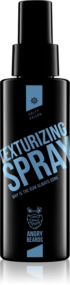 Angry Beards Salty Sailor Texturizing Spray rakennetta antava suolasuihke miehille 100 ml