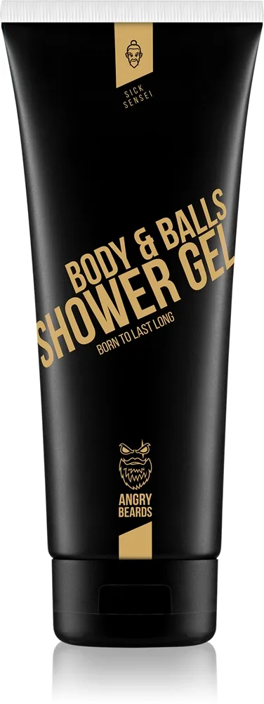 Angry Beards Sick Sensei Duschtvål för män 230 ml