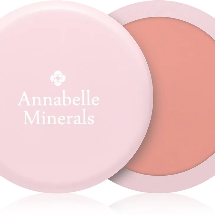 Annabelle Minerals Blush Balm multifunktionell makeup för ögon, läppar och ansikte Skugga Soft Petal 6.5 ml