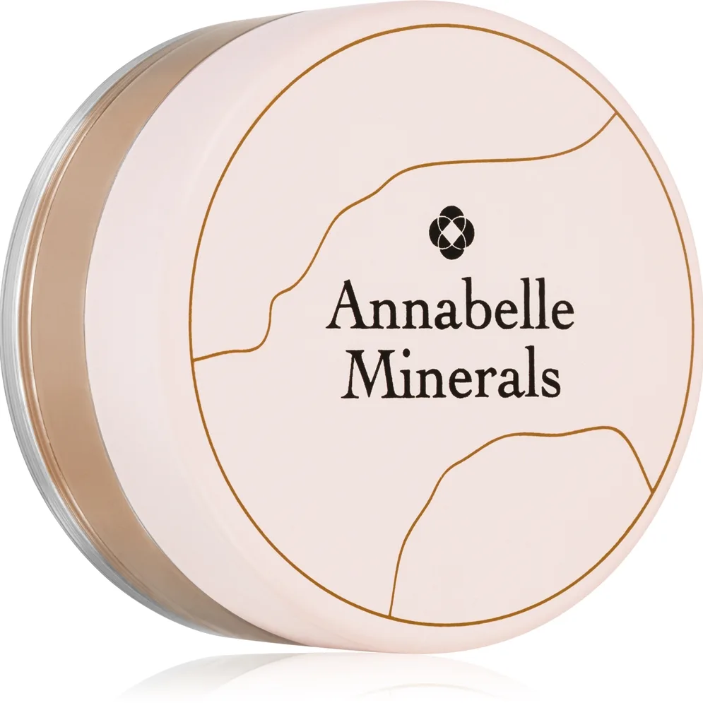Annabelle Minerals Matte Mineral Foundation Foundation med mineralpuder För en matt look Skugga Golden Medium 4 g