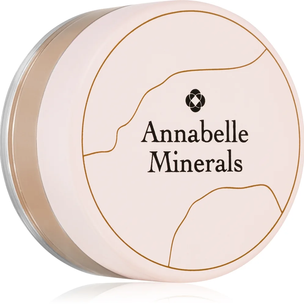 Annabelle Minerals Mineral Powder Pretty Glow Gennemsigtigt, løst pudder med lysende effekt 4 g