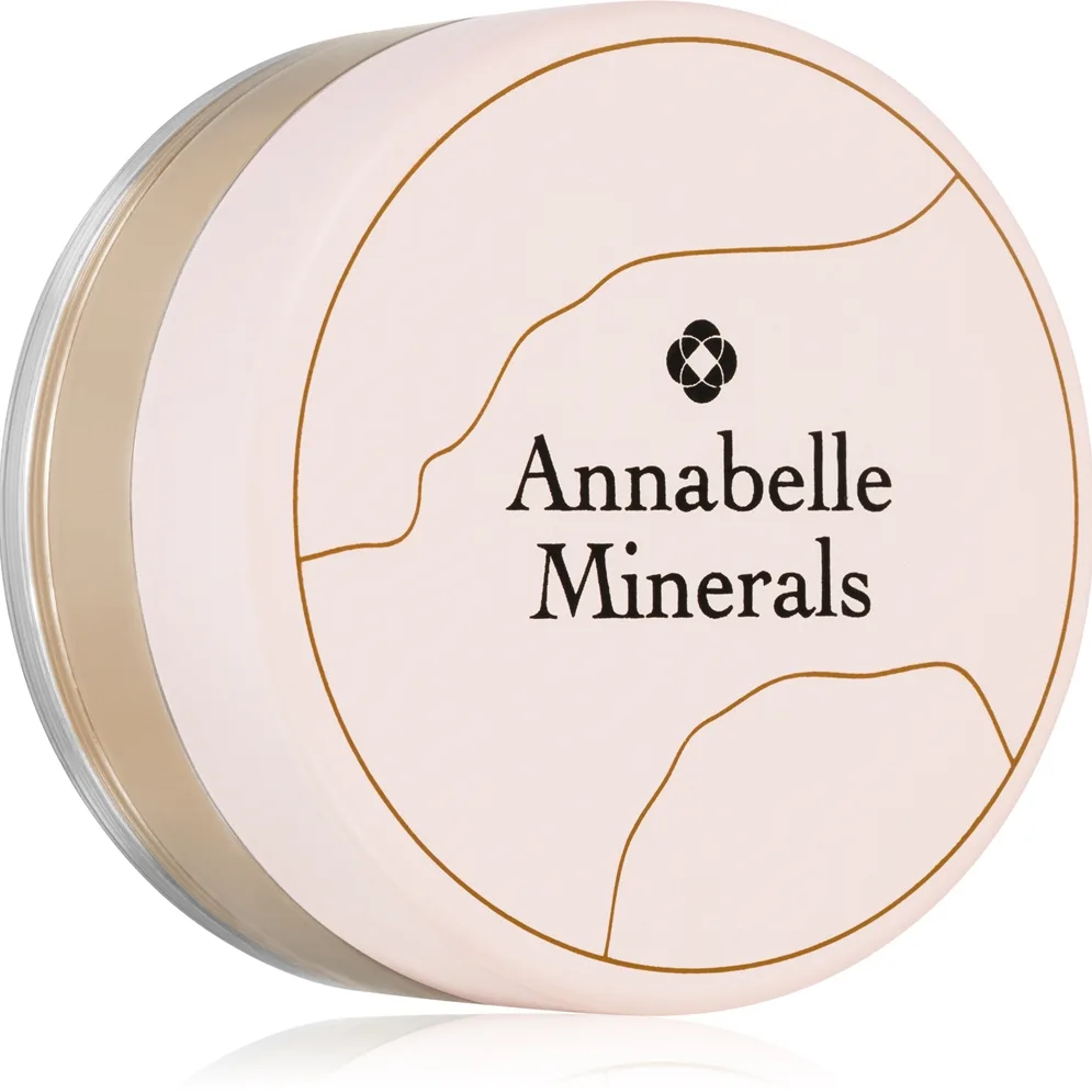 Annabelle Minerals Radiant Mineral Foundation Mineralpudder foundation med lysende effekt Skygge Golden Fair 4 g