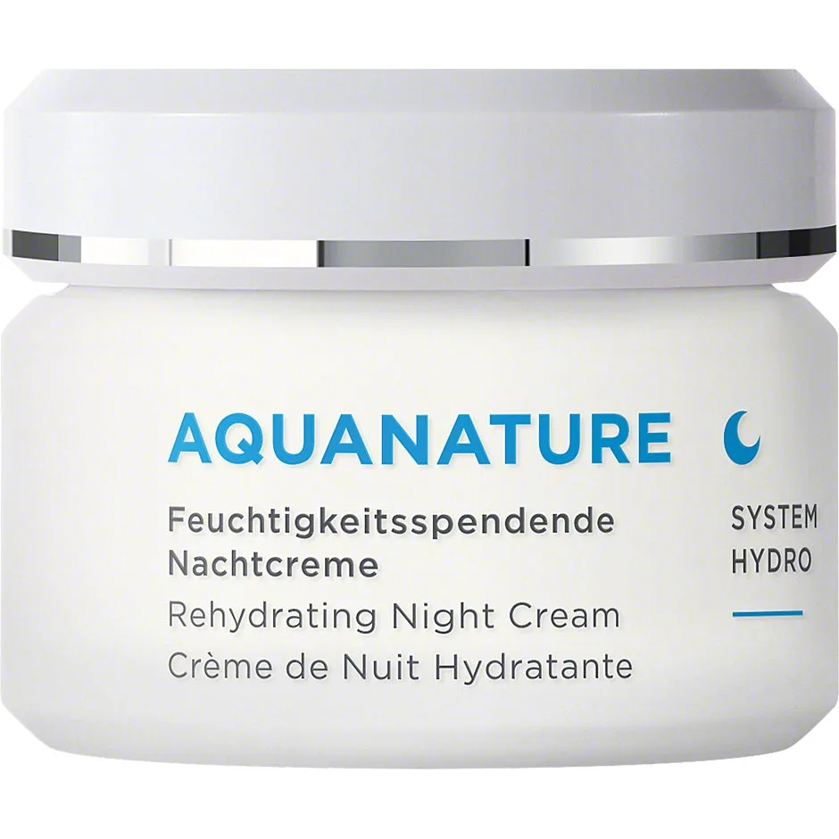 Annemarie Börlind Aquanature Rehydrating Night Cream 50Ml - Nude - 50 ml