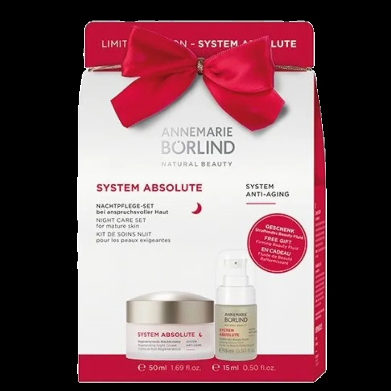 Annemarie Börlind Gavesæt Night cream, beauty  fluid, 50 ml +15 ml.