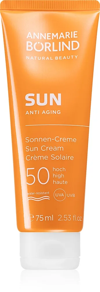 ANNEMARIE BÖRLIND SUN ANTI-AGING Sonnen-Creme LSF 50  75 ml Creme