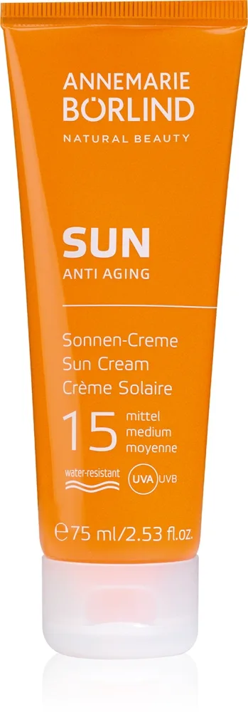 ANNEMARIE BÖRLIND SUN ANTI-AGING Sonnencreme gegen Hautalterung SPF 15 75 ml
