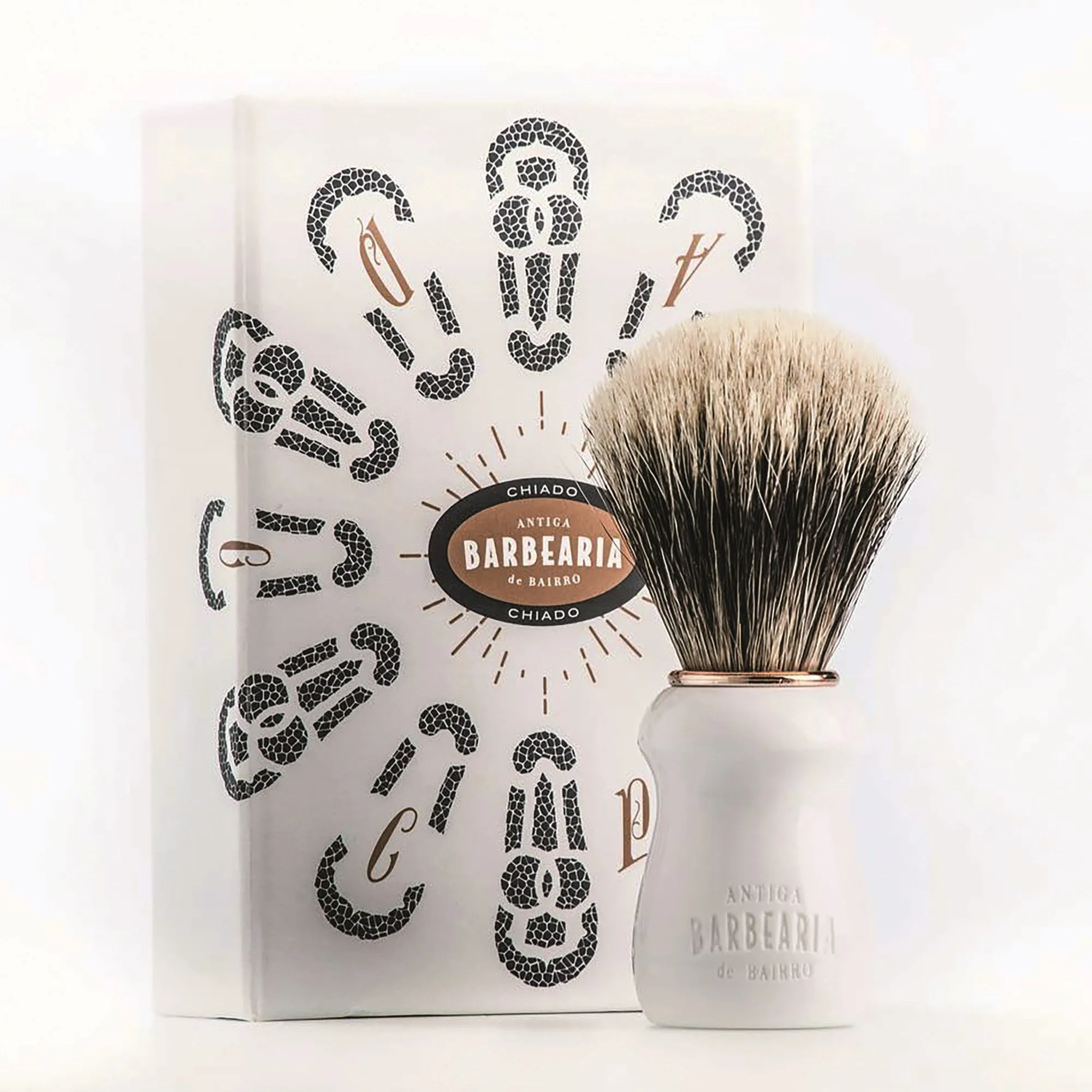 Antiga Barbearia de Bairro Chiado Silvertip Shaving Brush