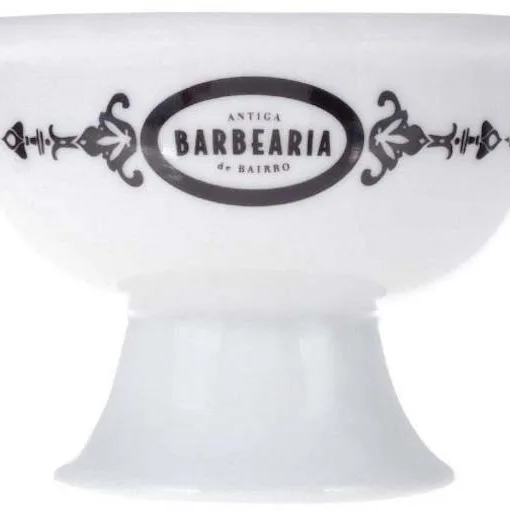 Antiga Barbearia de Bairro Porcelain Shaving Bowl