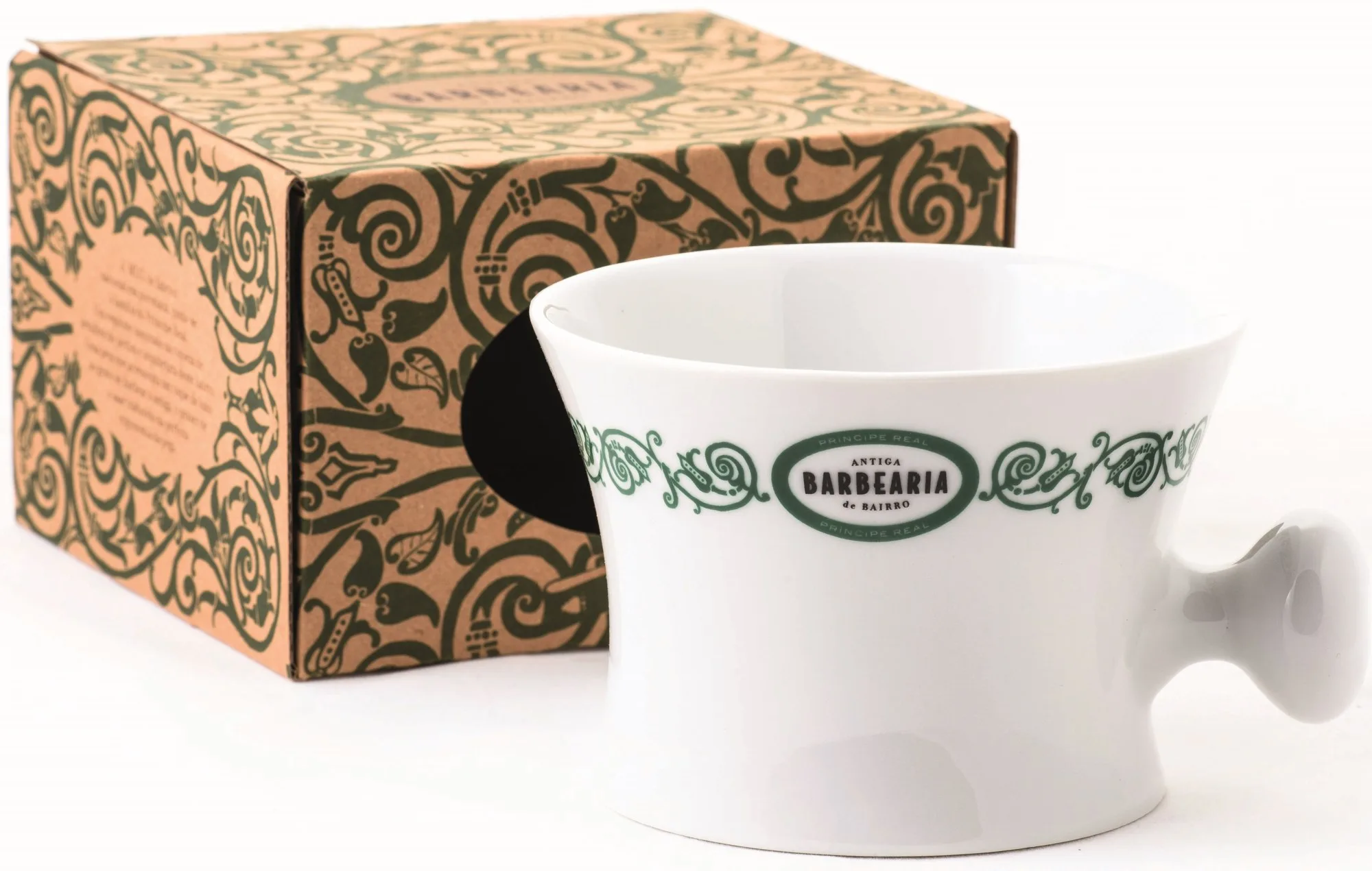 Antiga Barbearia de Bairro Principe Real Porcelain Shaving Mug 1