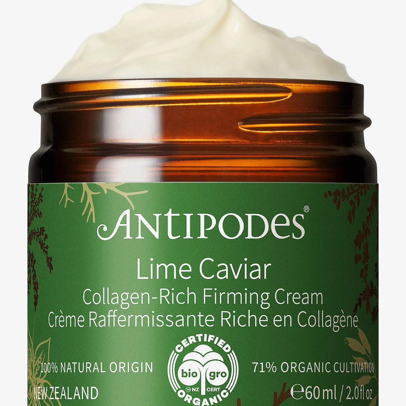 Antipodes Lime Caviar Collagen-Rich Firming Cream - Nude - 60 ml