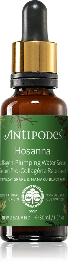 Antipodes Hosanna Collagen-Plumping Water Serum nuorentava seerumi kollageenin tuotannon tueksi 30 ml