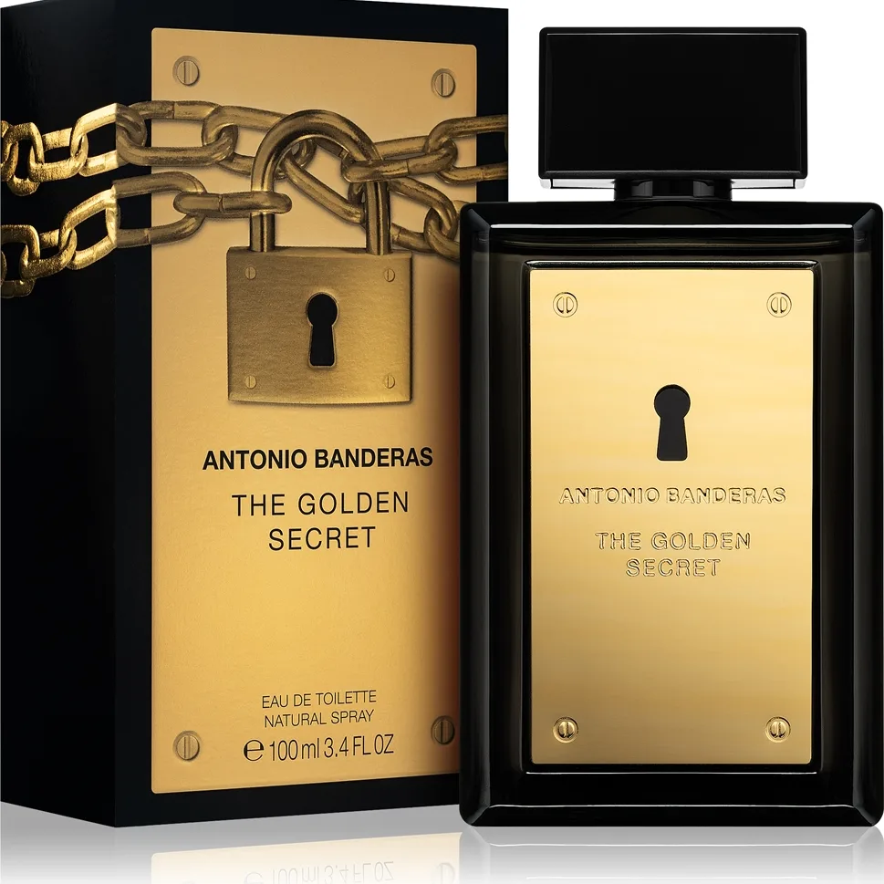 Banderas The Golden Secret Eau de Toilette för män 100 ml