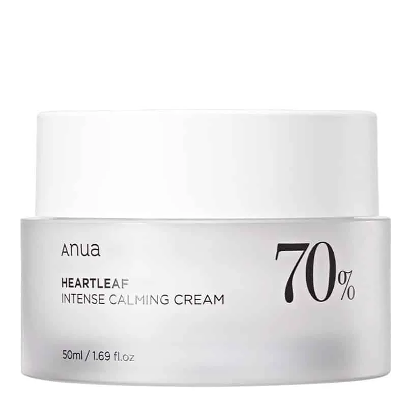 Anua Heartleaf 70% Intense Calming Cream - Nude - 50 ml