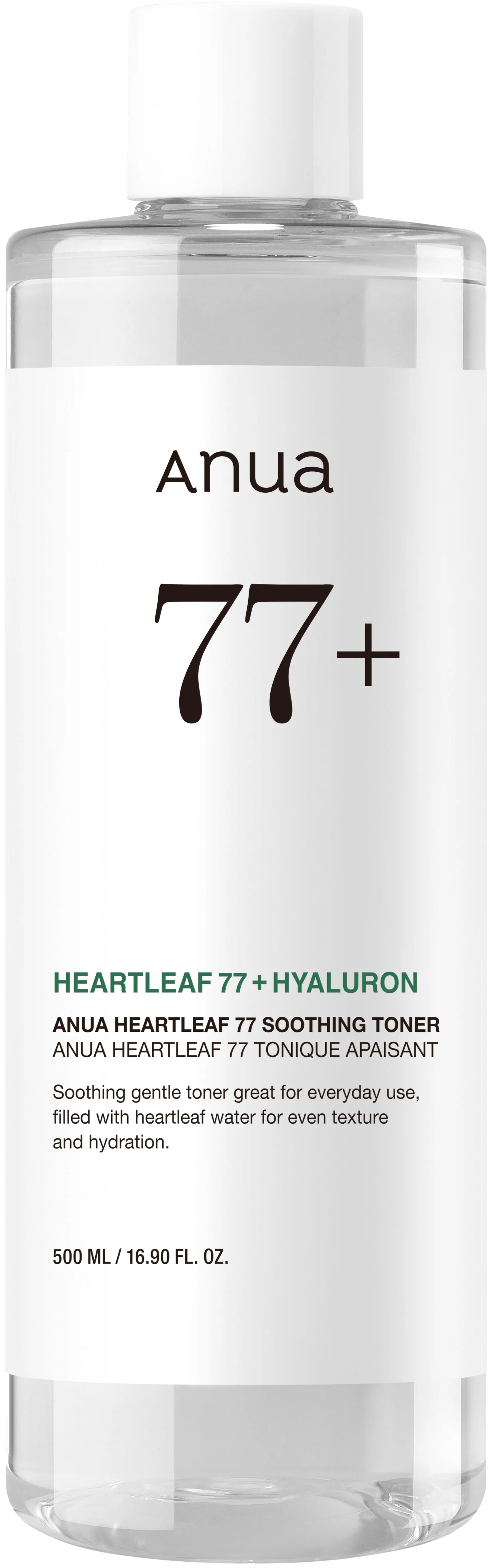 ANUA Heartleaf 77% Soothing Toner 500 ml
