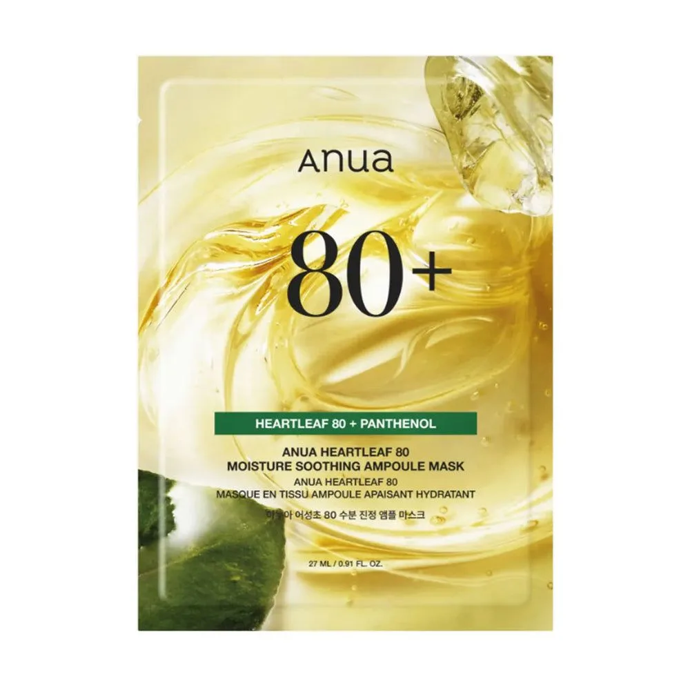 Anua Heartleaf 80 Moisture Soothing Ampoule Mask