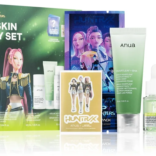 Anua K-Pop Demon Hunters Calming Skin Discovery Set Presentförpackning med lindrande effekt