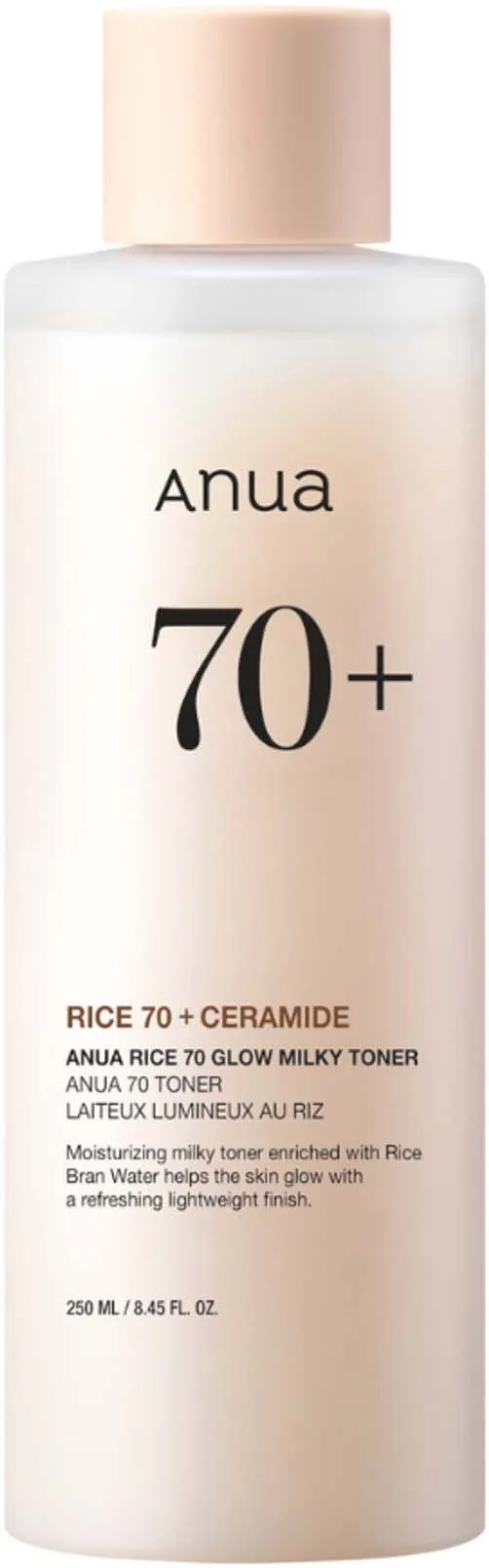 Anua Rice 70 Glow Milky Toner 250 ml