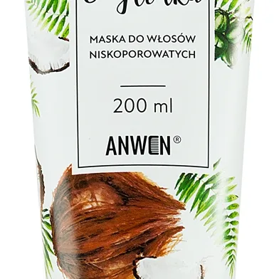 Anwen Coconut & Clay Hårmask Low Porosity 200 ml