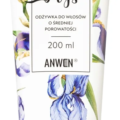 Anwen Emollient Iris hiustenhoitoaine Medium Porosity 200 ml