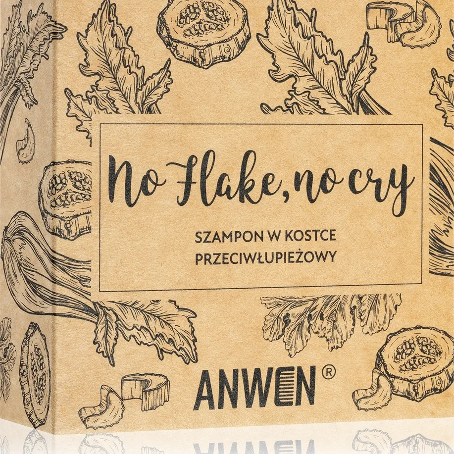 Anwen No Flake, No Cry Shampoo-bar Mod skæl 75 g