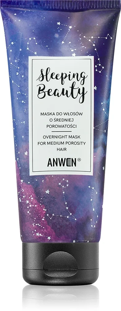 Anwen Sleeping Beauty Hårmaske Nat Medium Porosity 200 ml