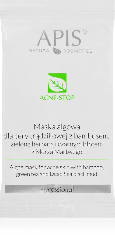 Apis Natural Cosmetics Acne-Stop Professional puhdistava ja pehmentävä naamio rasvoittuvalle, akneen taipuvaiselle iholle 20 g