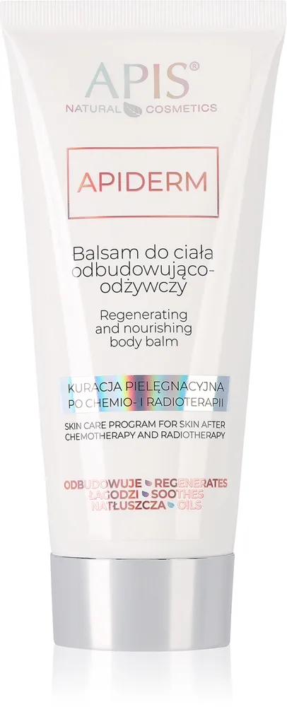 Apis Natural Cosmetics Apiderm Förnyande kroppsmjölk efter kemoterapi och strålbehandling 200 ml
