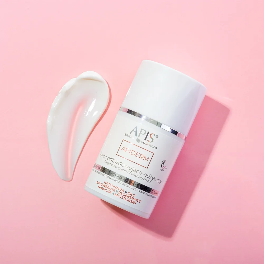 Apis Natural Cosmetics Apiderm Regenererende natcreme med nærende effekt 50 ml