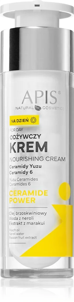 Apis Natural Cosmetics Ceramide Power ravitseva päivävoide sisältää keramideja 50 ml