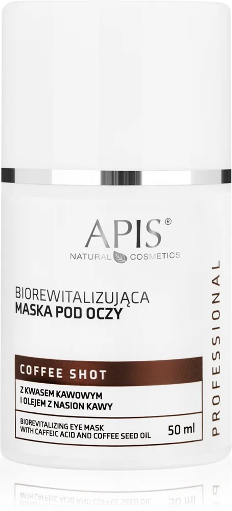 Apis Natural Cosmetics Coffee Shot Ögonmask med revitaliserande verkan 50 ml