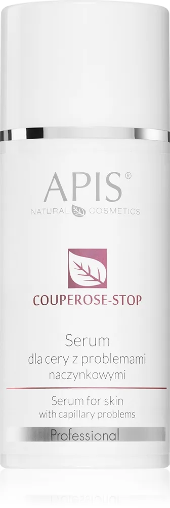 Apis Natural Cosmetics Couperose-Stop Fugtende serum til sensitiv, rødpigmenteret hud 100 ml