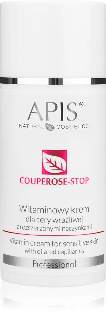 Apis Natural Cosmetics Couperose-Stop kosteuttava voide herkälle iholle 100 ml